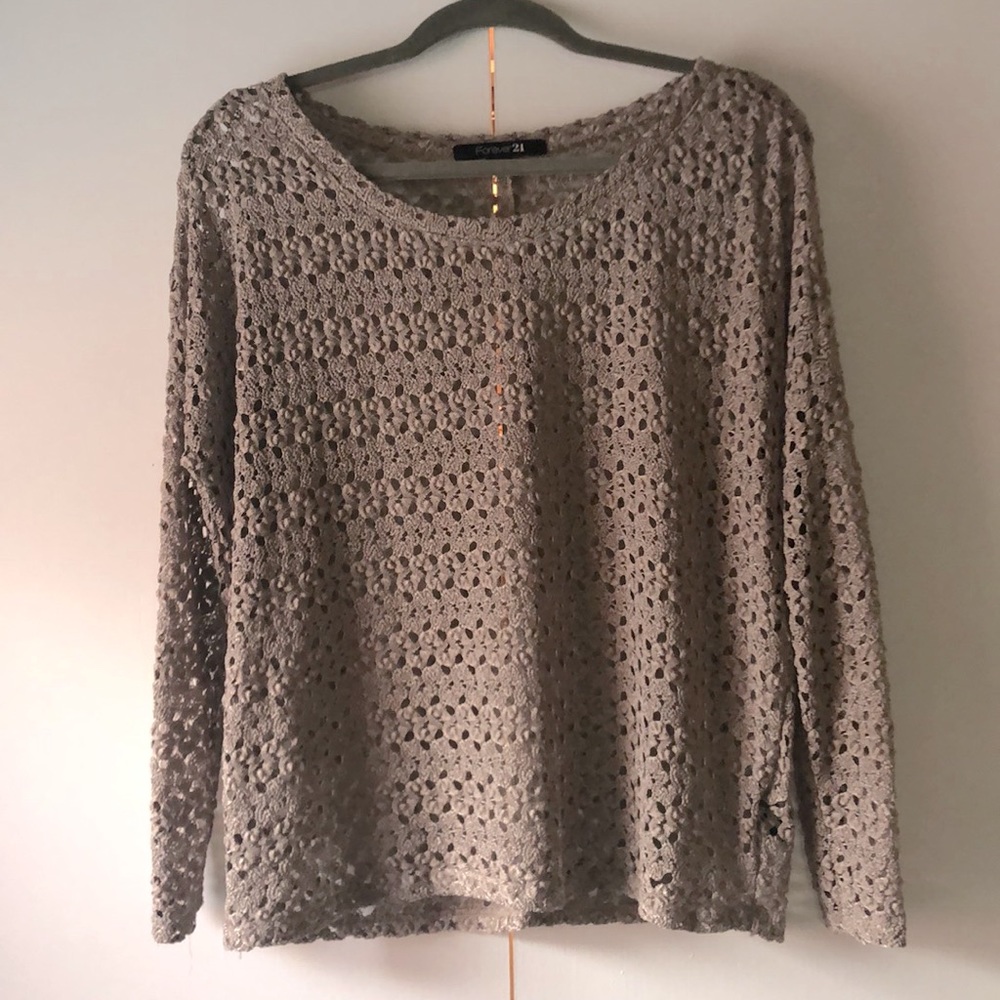 Forever 21 gold top
